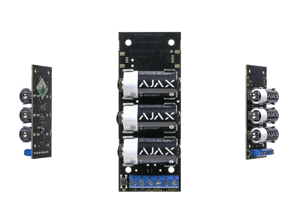 Беспроводной модуль для интеграции сторонних датчиков Ajax Transmitter - фото 2 - id-p96597363