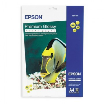 Бумага для цв.струй.печ. EPSON s041287 (А4,255г,глянцевая) пачка 20л.