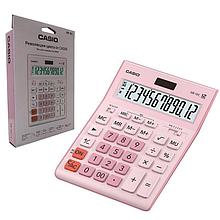 Калькулятор настольный ПОЛНОРАЗМЕРНЫЙ CASIO GR-12C-PK 12 разр. розовый
