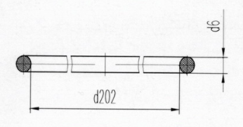 Кольцо уплотнительное Д131.00.47 (Д100-01-047А)