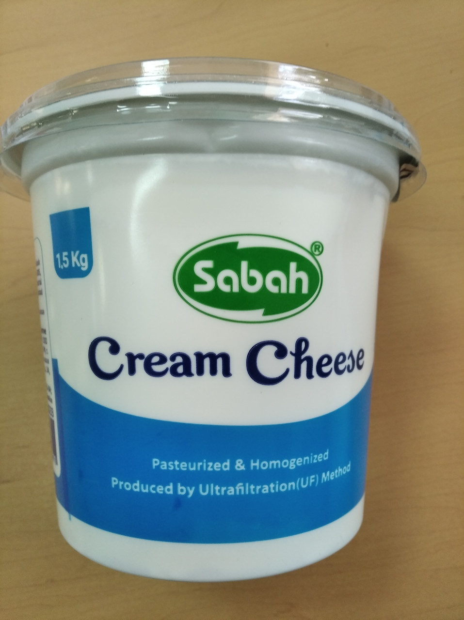 Крем сливочный SABAH - "Крем-Чиз, 69%" (Упаковка 1,5 кг.)