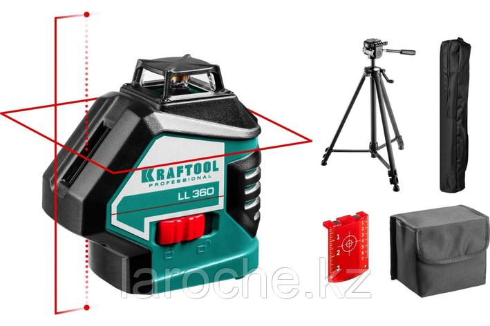 Лазерный нивелир KRAFTOOL LL360-3 34645-3, фото 2