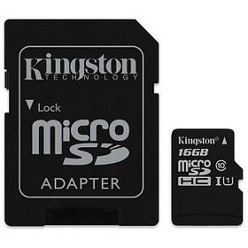 Карта памяти Kingston Canvas Select Microsdhc 16GB Class 10 (SDCS/16GB)