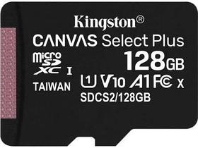 Карта памяти Kingston Micro SDXC SDCS2/128GBSP 128Gb