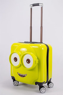 Детский чемодан 3D миньон (Minion) желтый