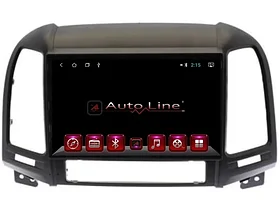 Автомагнитола AutoLine Hyundai Santa Fe 2008-2012 4 ЯДРА (QUAD CORE)