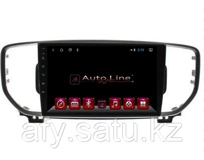 Автомагнитола AutoLine Kia Sportage 2016-2018 HD экран 1024-600 процессор 4 ядра (QUAD CORE)