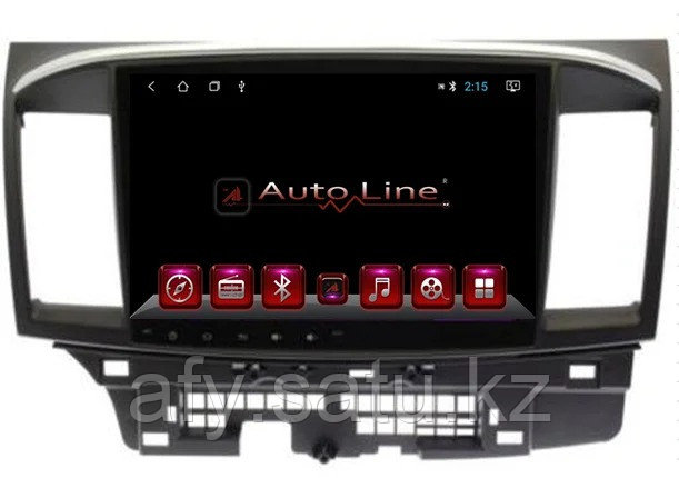 Автомагнитола AutoLine ANDROID 7.1.1 MITSUBISHI LANCER 2007-2015 HD экран 1024-600 процессор 4 ядра (QUAD