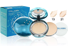 Пудра с коллагеном Enough Collagen Hydro Moisture Two Way Cake Увлажняющая (с запасным блоком), 13+13 г   тон
