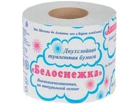 Туалетная бумага Карина Белоснежка двухслойная 10 шт