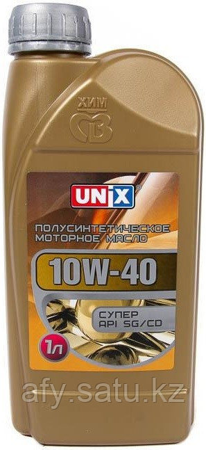 Моторное масло Unix Супер 10W-40 полусинтетическое
