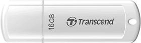 USB Flash карта Transcend JetFlash 370 16Gb белы