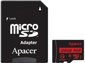 Карта памяти Apacer Micro SDXC AP128GMCSX10U5-R 128Gb