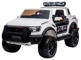 Электромобиль Ford Raptor Ranger Police F150R White