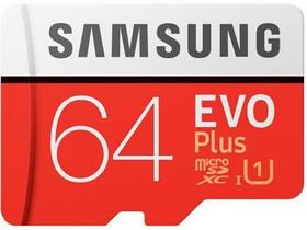 Карта памяти Samsung EVO Plus microSDXC 64GB