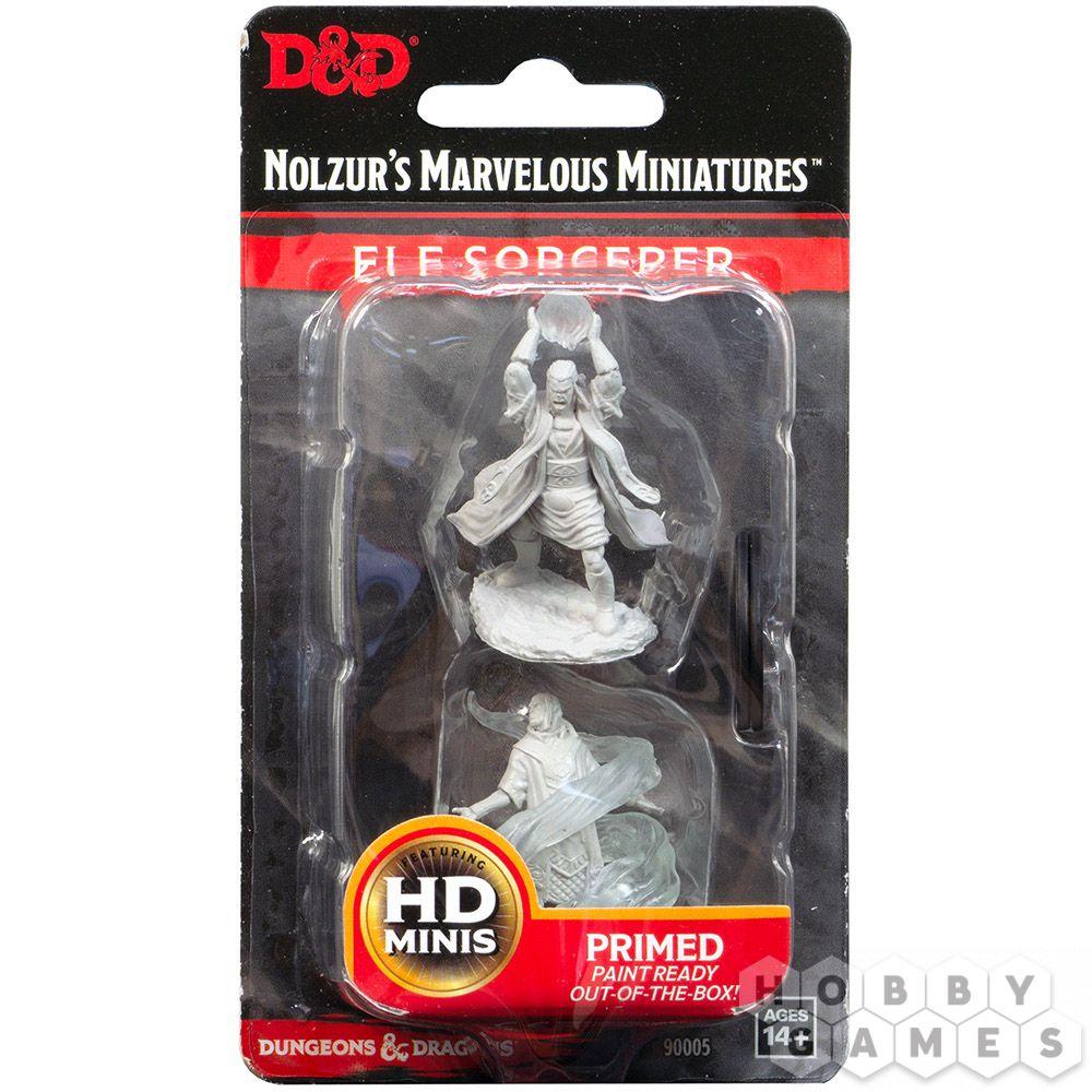Dungeons & Dragons Нолзуры Дивные Миниатюры: Мужчина Эльф Колдун 90005