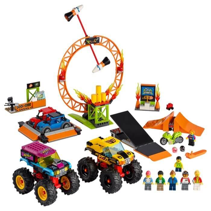 Lego Город Арена для шоу каскадёров
