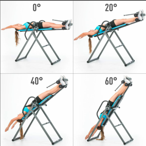 Инверсионный стол для лечения спины до 130 кг - фото 2 - id-p96615106