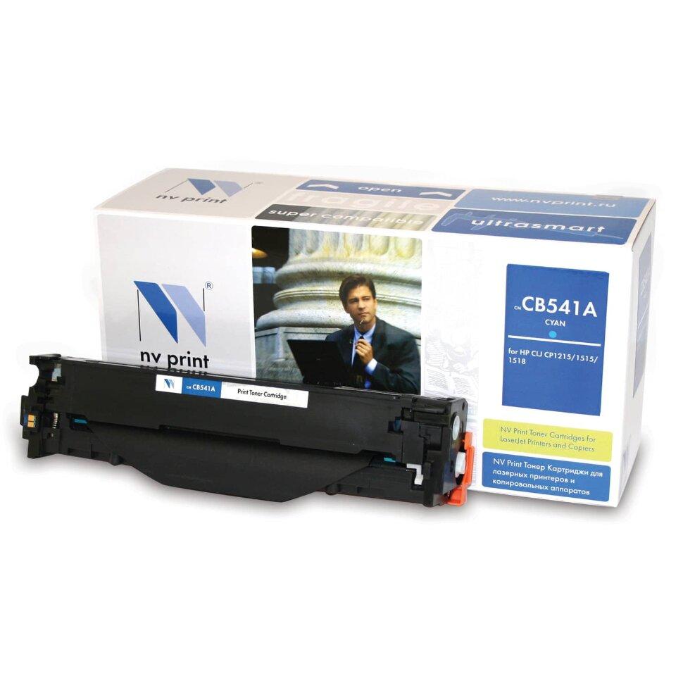 Картридж CB541A Cyan для HP Color LaserJet CP1215/CP1510/CP1515/CP1518/CM1300 совместимый