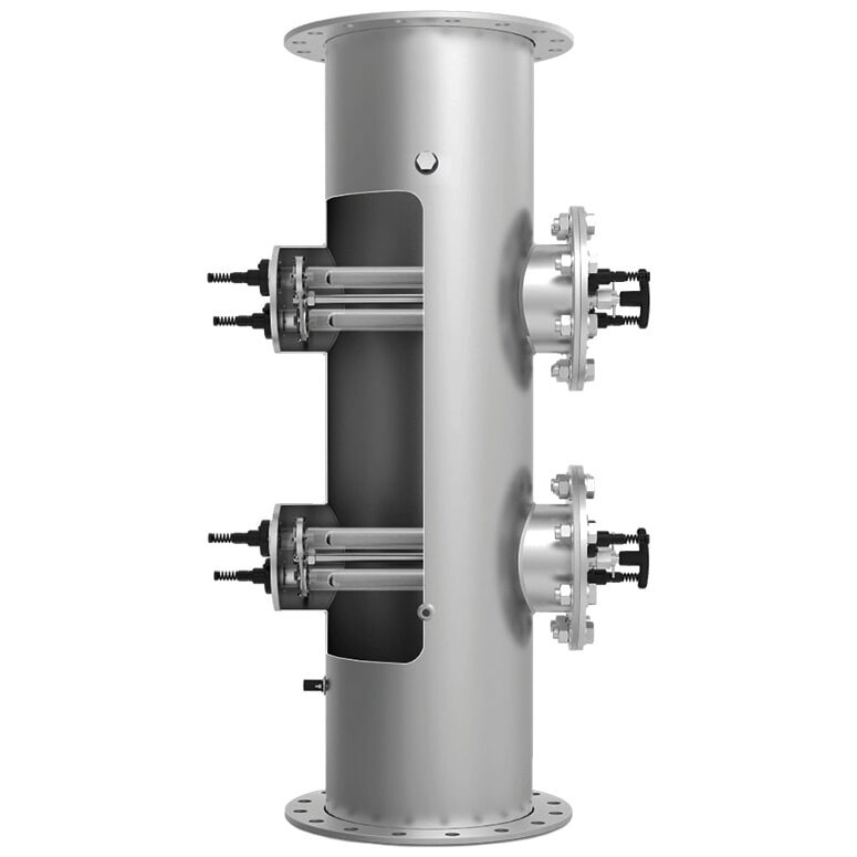 Ультрафиолетовая установка Lifetech Eco (63 м3/ч, DN150, 2 кВт), ручная очистка - фото 1 - id-p96632316