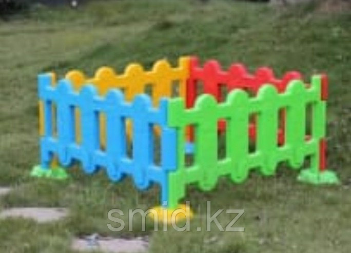 Забор ограждение, детский пластиковый для детских зон - фото 2 - id-p96638332