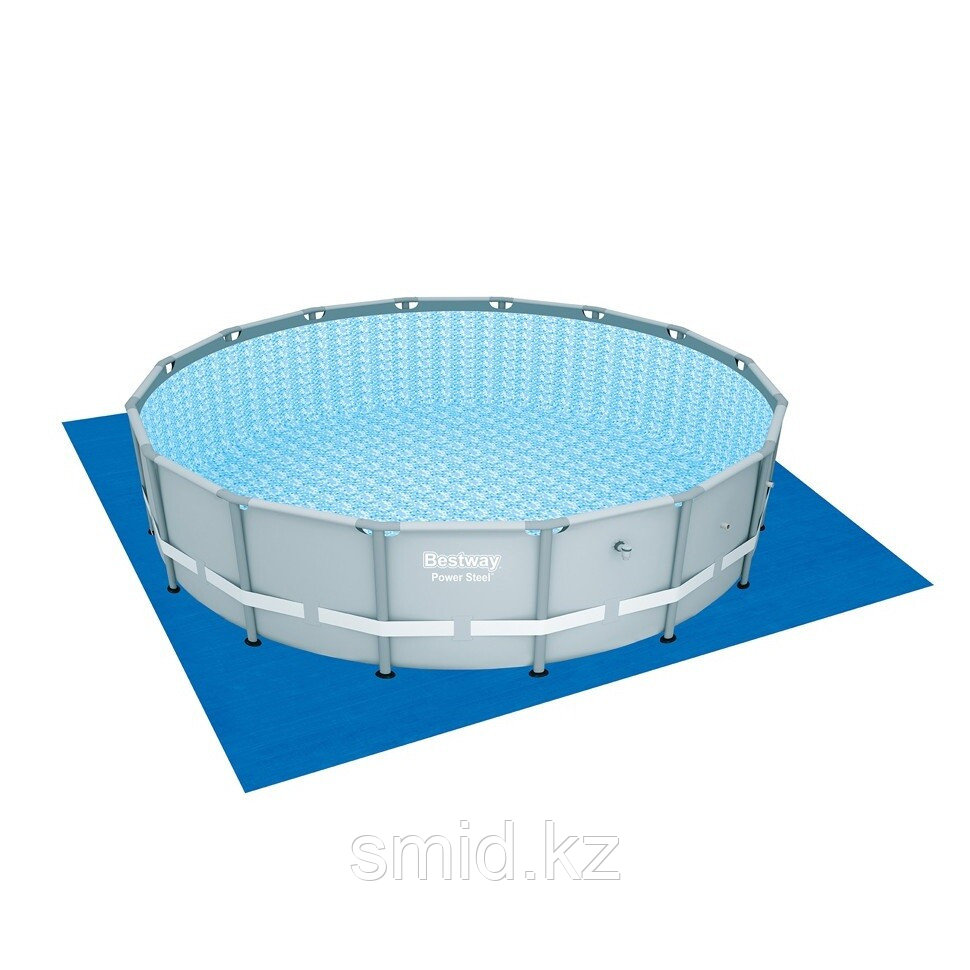 Круглый каркасный бассейн, Power Steel, Bestway 56451, размер 488х122 см - фото 4 - id-p96639659