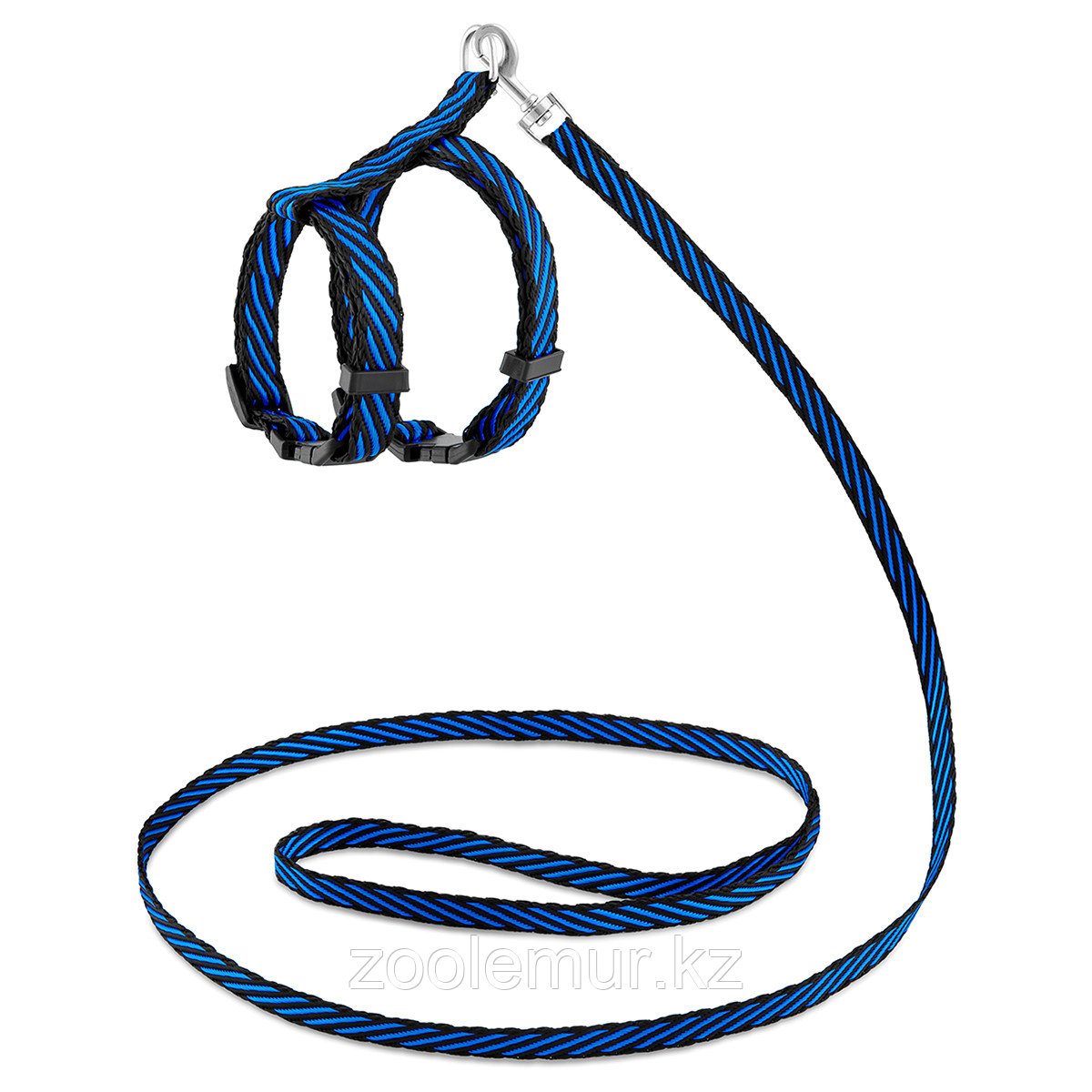 Комплект Saival Classiс «Стрейфен» для кошек повод 10мм*1,2м XS