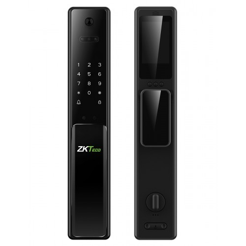 Биометрический замок ZKTeco HBL400 (Лицо, отпечаток пальца, карта, пароль, приложение), фото 1