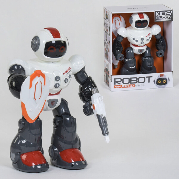 Радиоуправляемый интерактивный робот Robot Warrior Kids Buddy со светом и звуком