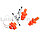 Комплект беруши и зажим для плавания Yongbo силиконовые неоново оранжевый, фото 2