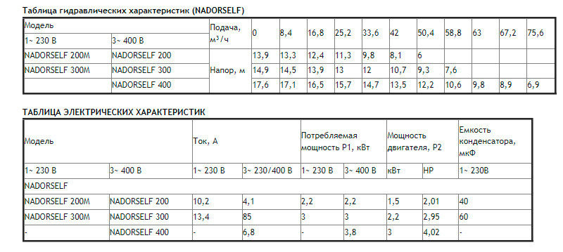 Насос ESPA NADORSELF 200M - фото 2 - id-p59438752