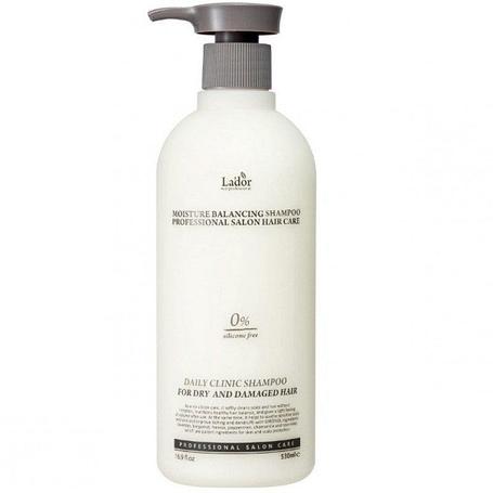 Увлажняющий бессиликоновый шампунь для волос La'dor Moisture Balancing Shampoo, 530 мл., фото 2
