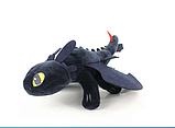 "Беззубик" черный дракон, фото 4