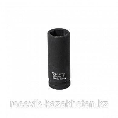 Головка торцевая ударная, глубокая ROSSVIK, 1/2", 17мм SID061217