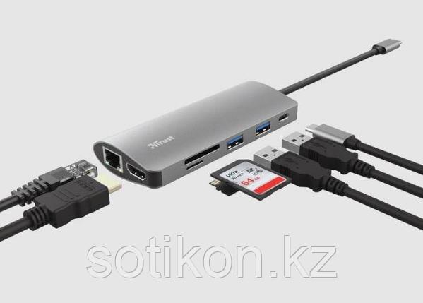 Разветвитель Trust Dalyx 7 in 1 USB-C, фото 2