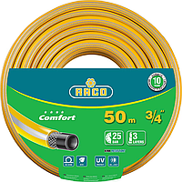 Трёхслойный поливочный шланг, армированный RACO COMFORT 3/4", 50 м, 25 атм, (40303-3/4-50_z01)