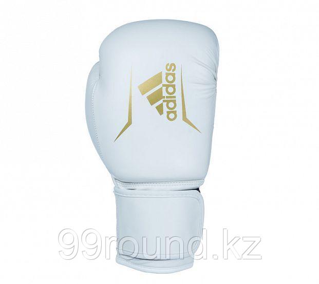 Боксерские перчатки Adidas Speed 50 Белый - Золотой 12 oz