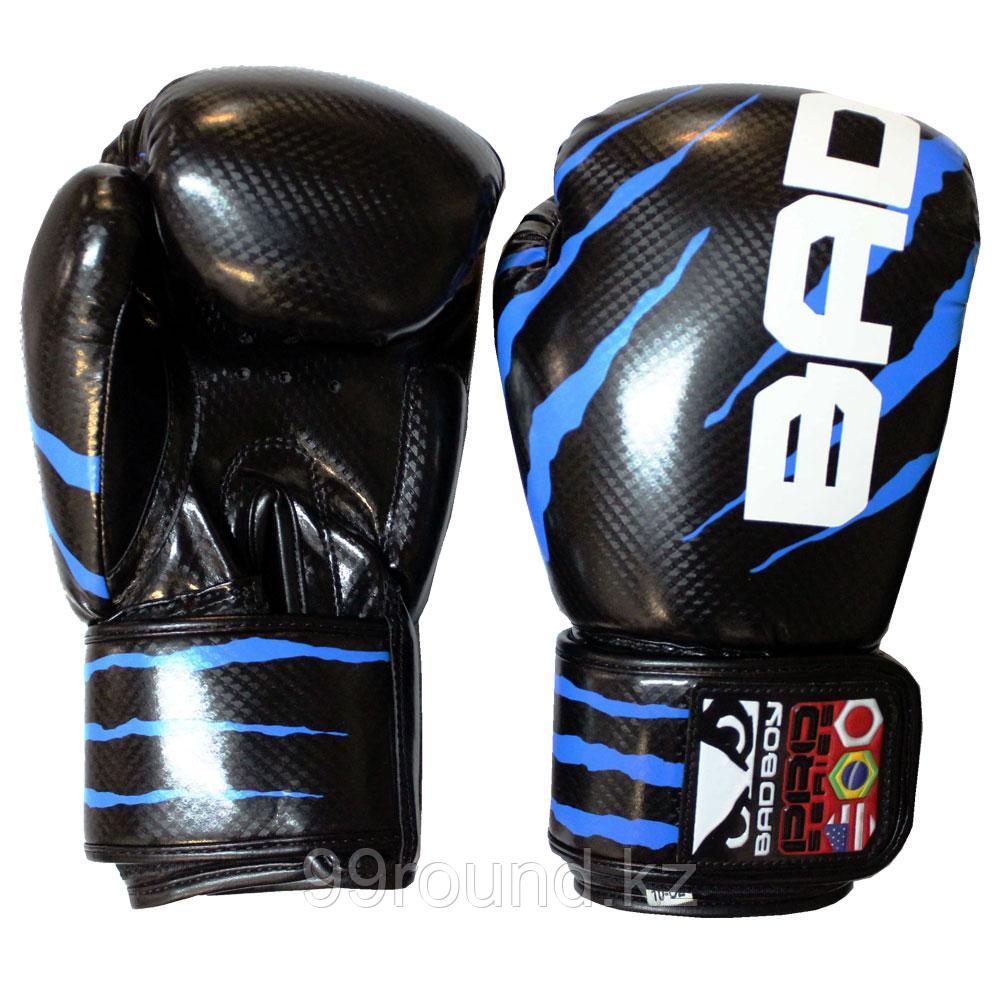 Боксерские перчатки Bad Boy Pro Series Boxing Gloves - Black/Blue 12 oz - фото 1 - id-p96668236