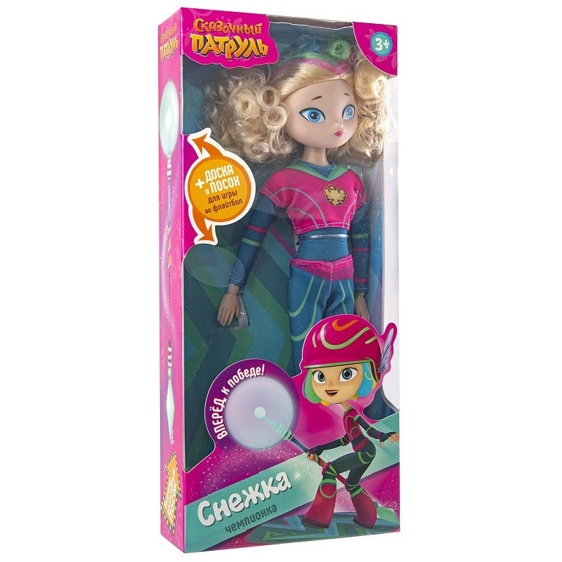 Игрушка кукла Сказочный патруль, Чемпионка по флайтбол, Снежка
