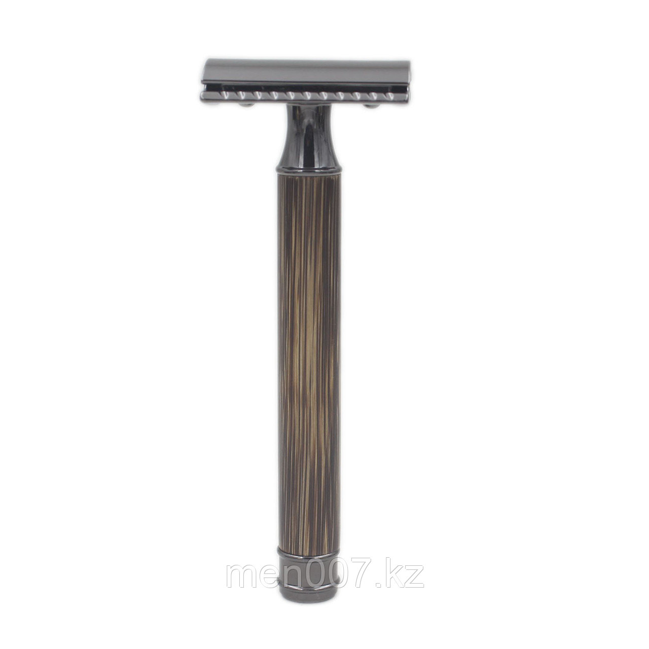 Безопасная мужская бритва Safety Razor из натурального бамбука цвет ручки может отличаться от фото