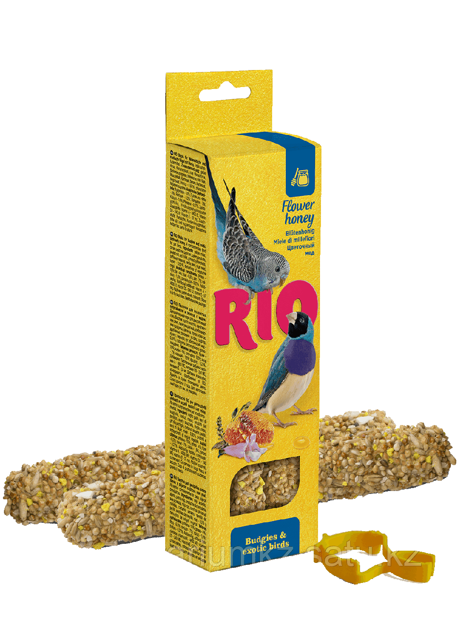 RIO Палочки для волнистых попугайчиков и экзотов с медом - фото 1 - id-p96677873