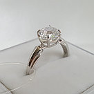 Кольцо из серебра с фианитом SOKOLOV 89010113 покрыто  родием, фото 2