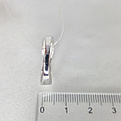 Кольцо из серебра с бриллиантом SOKOLOV 87010004 покрыто  родием, фото 3