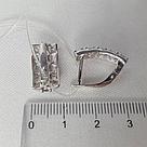 Серьги из серебра с топазами DIAMANT ( SOKOLOV ) покрыто  родием 94-320-00800-1, фото 3