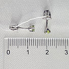 Серьги Teosa серебро с родием 121-016-nPZ, фото 4