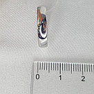 Обручальное кольцо из серебра SOKOLOV 94110001 покрыто  родием, фото 3