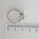 Кольцо из серебра с фианитами SOKOLOV 89010014 покрыто  родием, фото 3