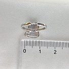 Кольцо из серебра с эмалью SOKOLOV 94013187 покрыто  родием, фото 3