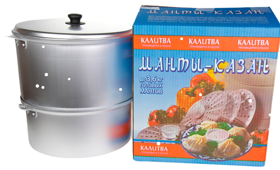 Мантоварка 10л с 4 дисками (Калитва, Россия), фото 1