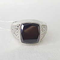 Серебряное кольцо с фианитом Teosa Т-115039 покрыто родием